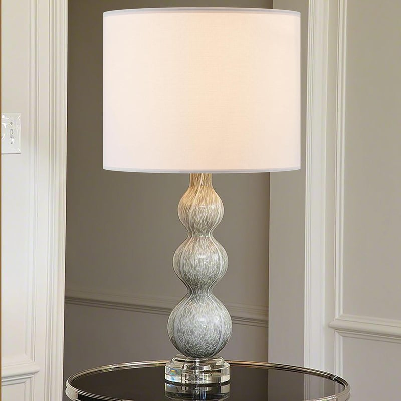 PAPAYA Pure-White Drum Lamp Shades Set of 2 Large Lampshade 14``Top x 14``Bottom x 11``High(Spider) Modern Lamp Shade for Table and Bedside Lamp - Lampshade Replacement ﻿ - Image 5